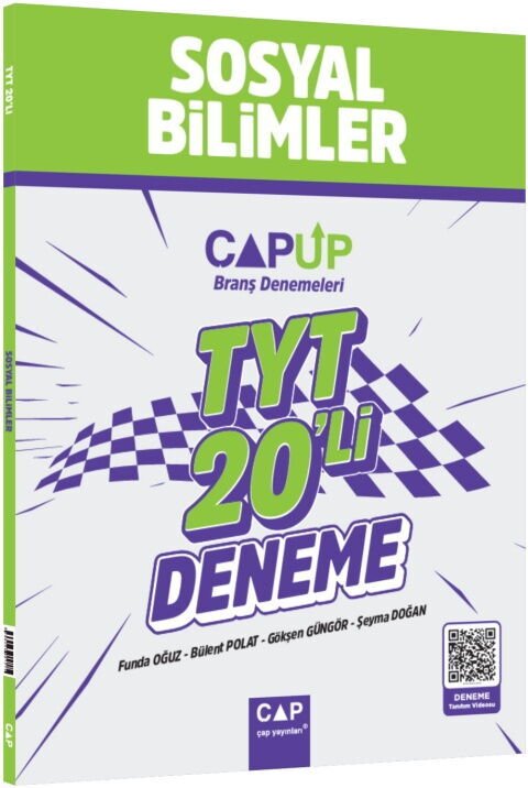 ÇAP UP TYT DENEME 20 Lİ SOSYAL BİLİMLER -  (GÜNCEL MÜFREDAT)2027 MÜFREDATA UYGUN