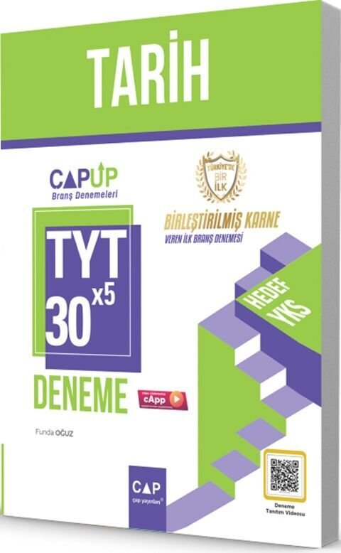 ÇAP UP TYT DENEME TARİH 30*5 -  (GÜNCEL MÜFREDAT)2027 MÜFREDATA UYGUN