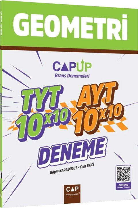 ÇAP UP TYT AYT DENEME GEOMETRİ -  (GÜNCEL MÜFREDAT)2027 MÜFREDATA UYGUN