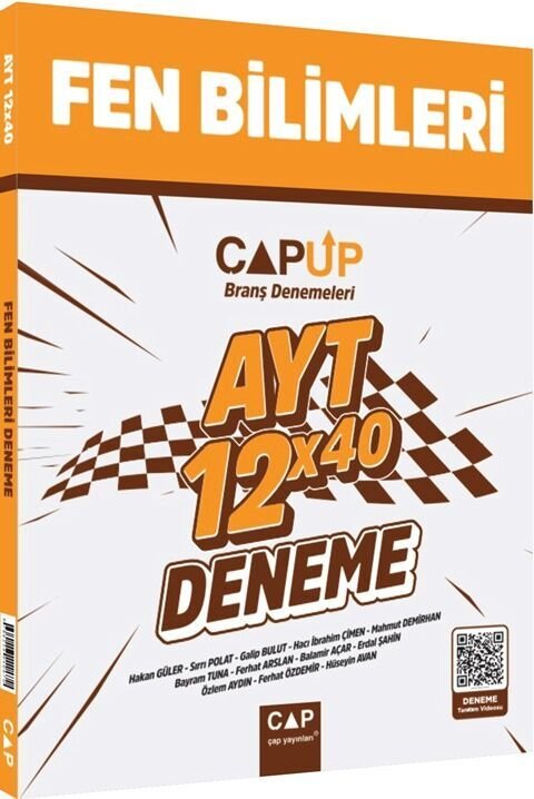 ÇAP UP YKS AYT DENEME 12*40 FEN BİLM. -  (GÜNCEL MÜFREDAT)2027 MÜFREDATA UYGUN