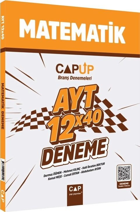 ÇAP UP YKS AYT DENEME 12*40 MATEMATİK - (GÜNCEL MÜFREDAT)2027 MÜFREDATA UYGUN