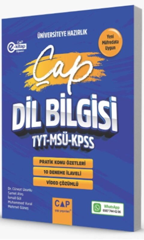 ÜNİV. HAZ TÜRKÇE MSÜ DİLBİLGİSİ - (GÜNCEL MÜFREDAT)2027 MÜFREDATA UYGUN