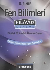Blok Test 8. Sınıf Fen Bilimleri Kılavuz Deneme Blok Test Yayınları