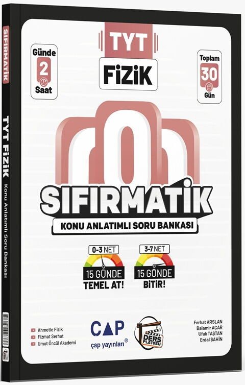D.PLATOSU TYT SIFIRMATİK K.A. KAMP FİZİK (Güncel Müfredat)2027 MÜFREDATA UYGUN