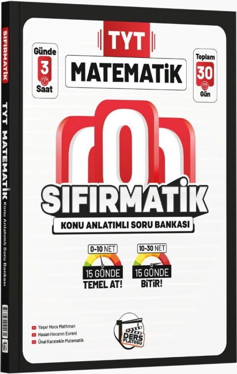 D.PLATOSU TYT SIFIRMATİK K.A. KAMP MATEMATİK (Güncel Müfredat)2027 MÜFREDATA UYGUN