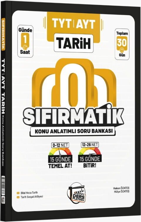 D.PLATOSU TYT AYT SIFIRMATİK K.A. KAMP TARİH (Güncel Müfredat)2027 MÜFREDATA UYGUN
