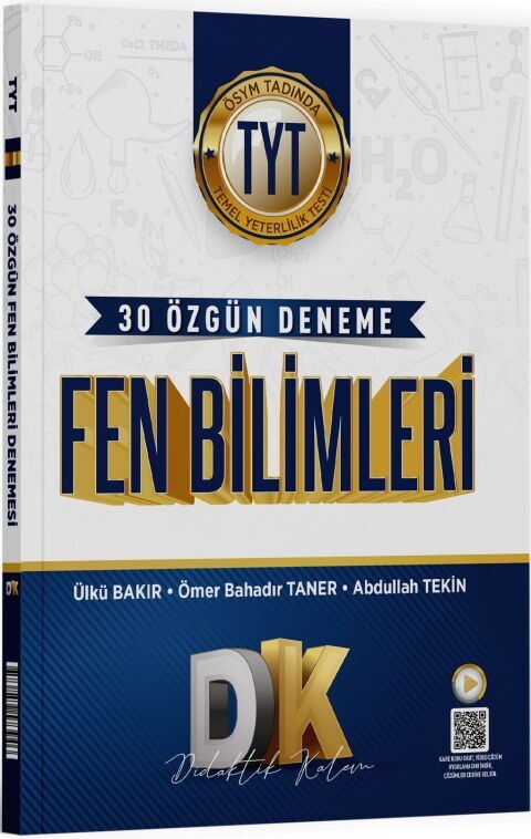 DİDAKTİK KALEM TYT DENEME FEN BİLİMLERİ(Güncel Müfredat)2027 MÜFREDATA UYGUN