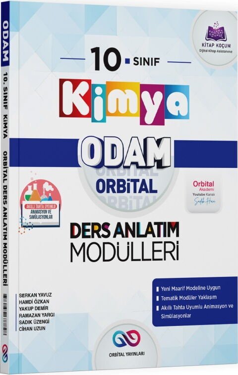 ORBİTAL 10.SINIF ODAM DERS AN.MOD. KİMYA (Güncel Müfredat)2027 MÜFREDATA UYGUN