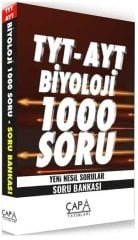 Çapa YKS TYT AYT Biyoloji Soru Bankası 1000 Soru Çapa Yayınları