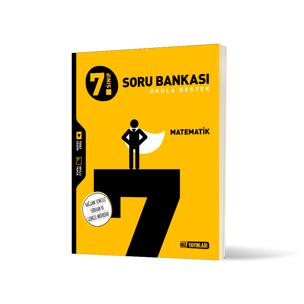 7. Sınıf Matematik Soru Bankası - Hız Yayınları kitap kapağı