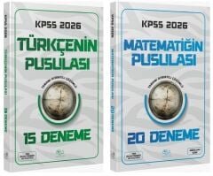 CBA Yayınları 2026 KPSS Türkçe + Matematik Pusulası 35 Deneme 2 li Set CBA Yayınları