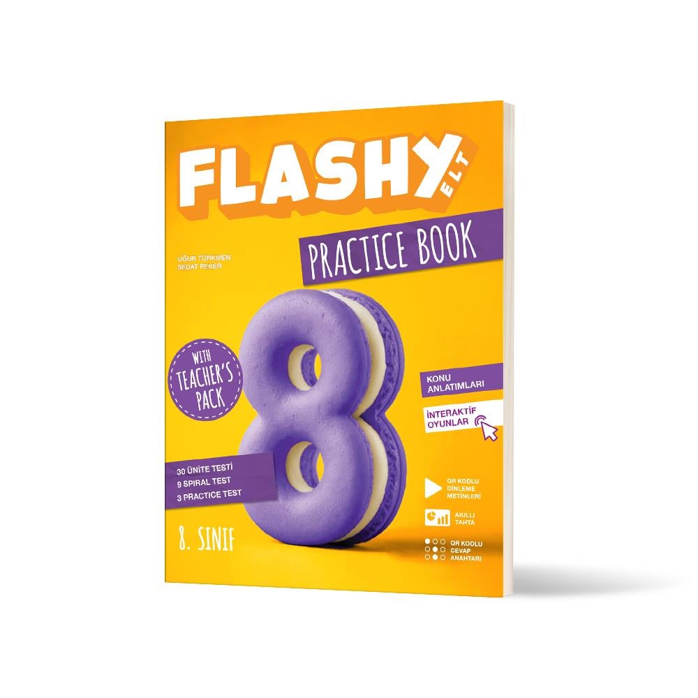 Speed UP Yayınları Flashy 8. Sınıf Practıce Book - Speed UP Yayınları kitap kapağı