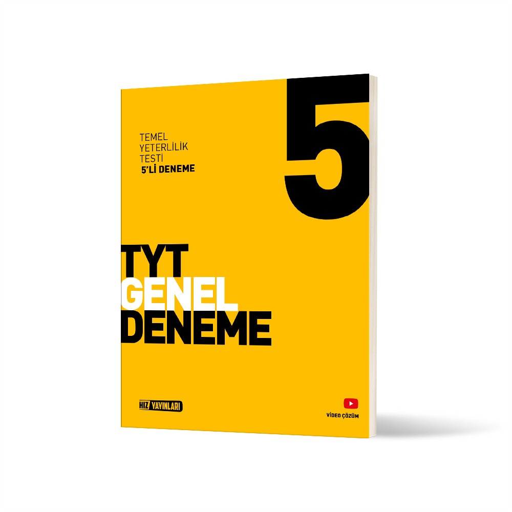 TYT 5 Li Genel Deneme - Hız Yayınları kitap kapağı