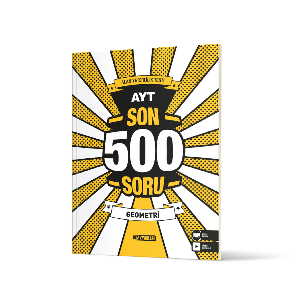Hız Yayınları AYT Son 500 Soru Geometri - Hız Yayınları kitap kapağı