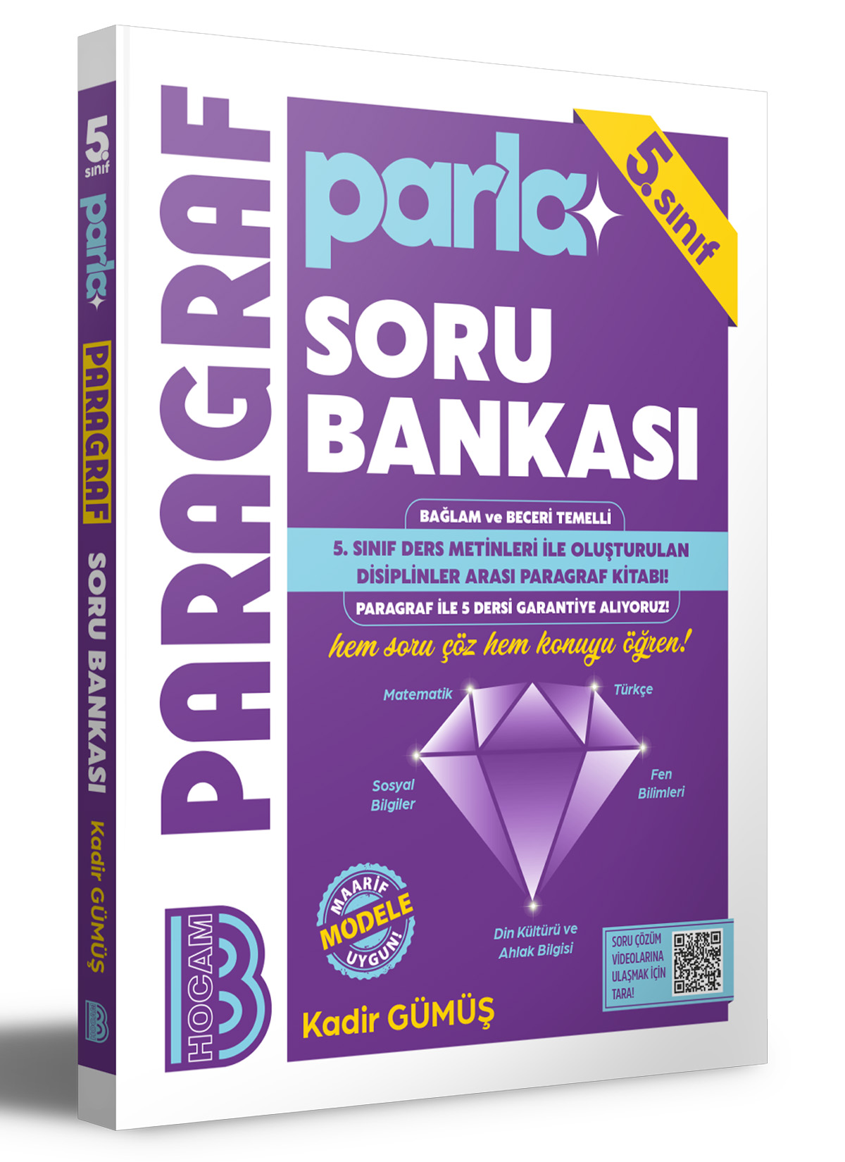 Benim Hocam Yayınlar 2027 5. Sınıf Parla Paragraf Soru Bankası - Benim Hocam Ortaöğretim kitap kapağı