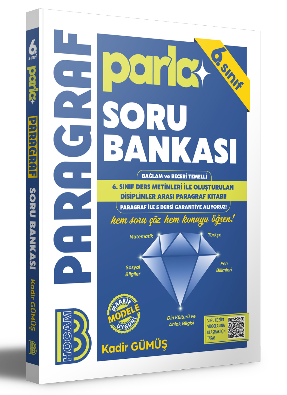 Benim Hocam Yayınları 2027 6. Sınıf Parla Paragraf Soru Bankası - Benim Hocam Ortaöğretim kitap kapağı
