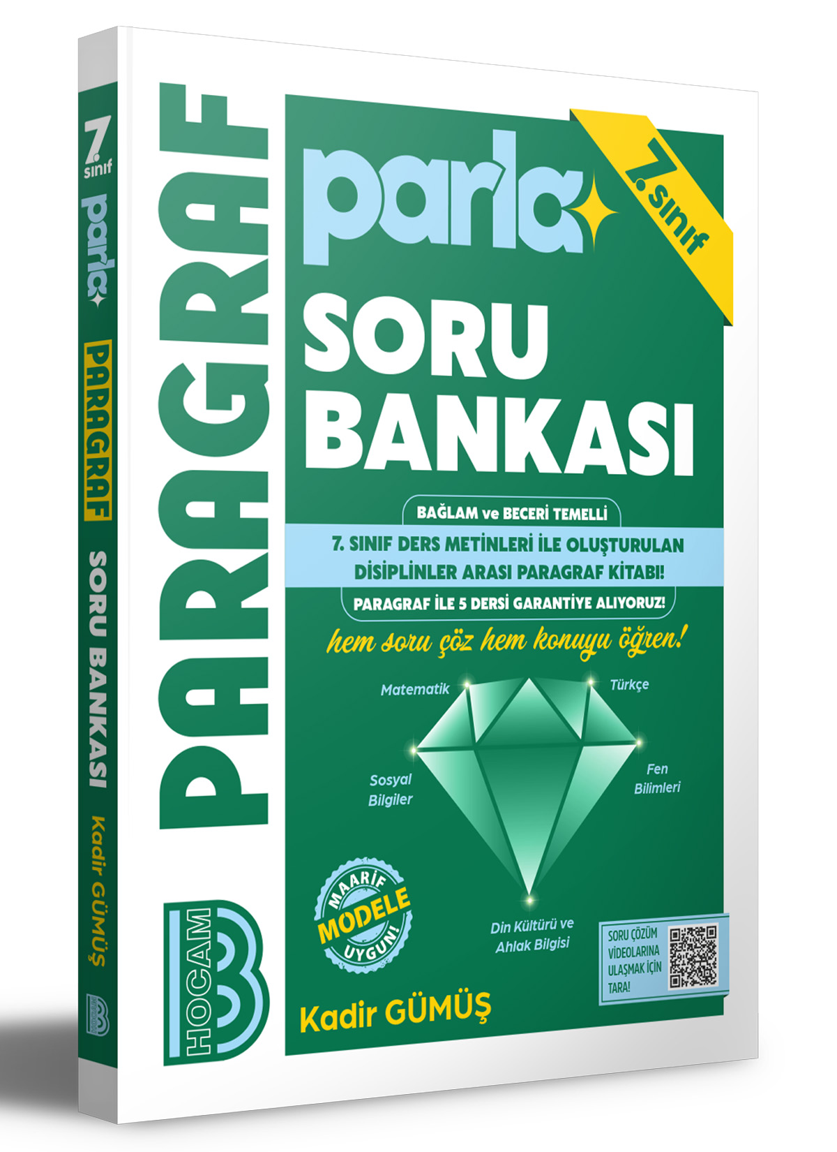 Benim Hocam Yayınları 2027 7. Sınıf Parla Paragraf Soru Bankası - Benim Hocam Ortaöğretim kitap kapağı
