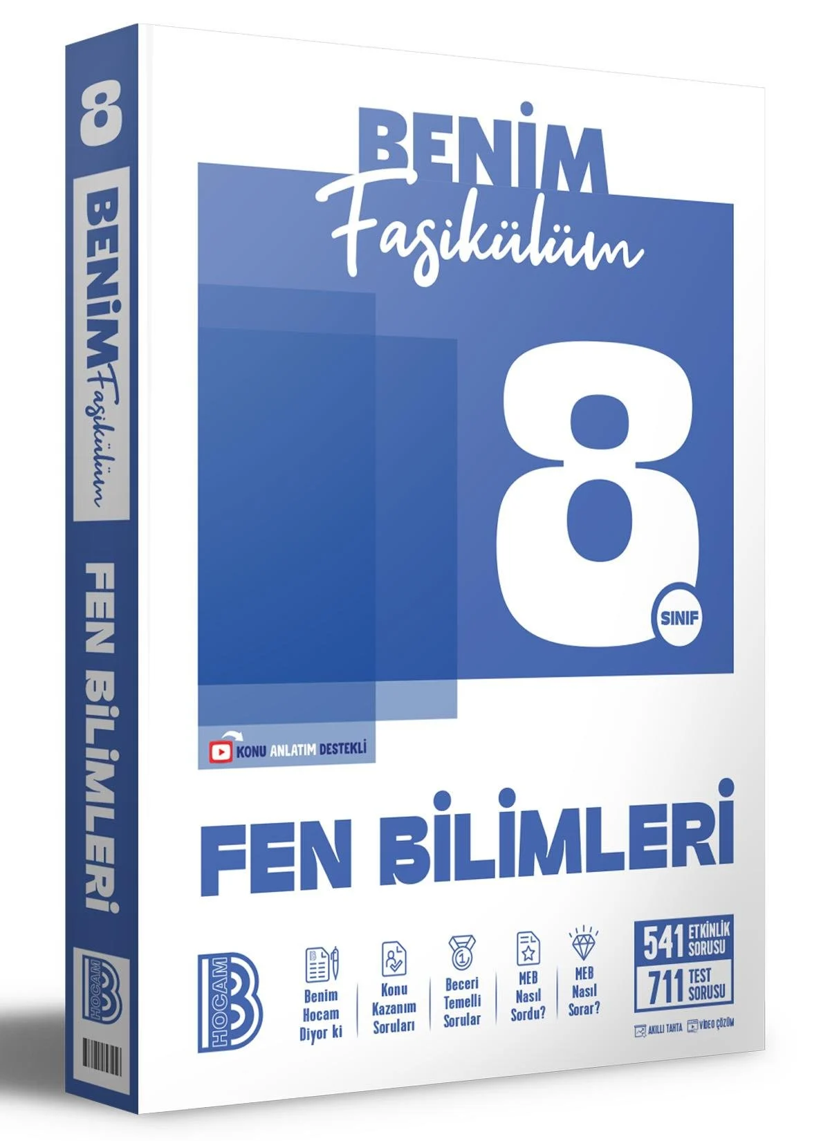 Benim Hocam Yayınları 2027 8. Sınıf Fen Bilimleri Benim Fasikülüm - Benim Hocam Ortaöğretim kitap kapağı