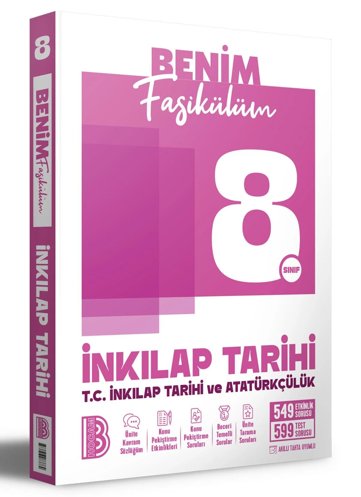 Benim Hocam Yayınları 2027 8. Sınıf İnkılap Tarihi Benim Fasikülüm - Benim Hocam Ortaöğretim kitap kapağı