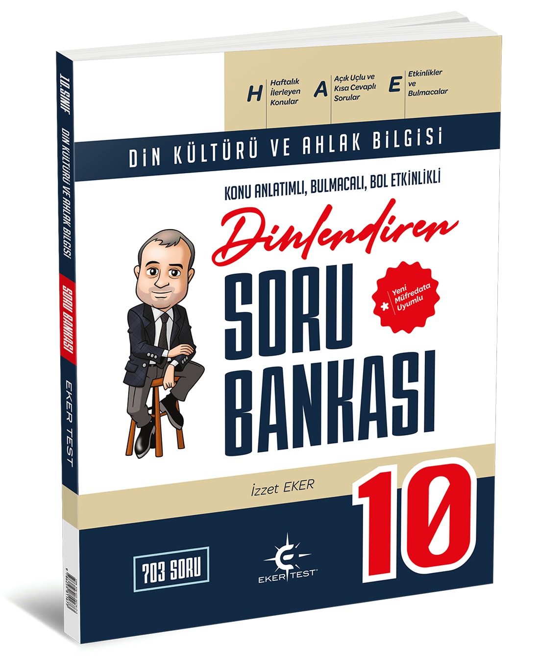 Eker Test Yayınları 10. Sınıf Eker Test Dinlendiren Soru Bankası - Eker Test Yayınları kitap kapağı