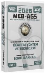 YENİ AGS - CBA Yayınları 2026 MEB-AGS Eğitim Bilimleri Öğretim Yöntem ve Teknikleri Soru Bankası Çözümlü Pusula Serisi - Okan Yolcu CBA Yayınları