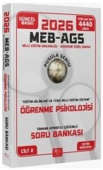 YENİ AGS - CBA Yayınları 2026 MEB-AGS Eğitim Bilimleri Öğrenme Psikolojisi Soru Bankası Çözümlü Pusula Serisi - Çetin Bozkaya CBA Yayınları