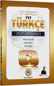 Sarmal TYT Video Ders 39 Günde Türkçe - 26-27 - Bilgi Sarmal Yayınları kitap kapağı