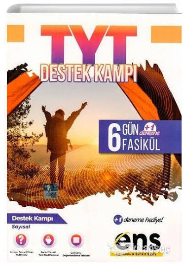 Ens Destek TYT Kamp Sayısal - 2024-25 - ENS Yayınları kitap kapağı