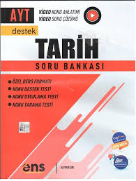 Ens Destek YKS AYT Soru Bankası Tarih - 2024-25 - ENS Yayınları kitap kapağı