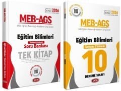 YENİ AGS - Data 2026 MEB-AGS Eğitim Bilimleri Soru Bankası + 10 Deneme 2 li Set Ultra Serisi Data Yayınları