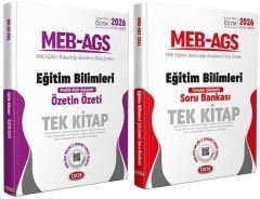 YENİ AGS - Data 2026 MEB-AGS Eğitim Bilimleri Özetin Özeti Konu Anlatımı + Soru Bankası 2 li Set Ultra Serisi Data Yayınları