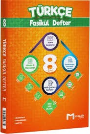 8. Sınıf Mozaik Fasikül Defter Türkçe - 2026-27 - Mozaik Yayınları kitap kapağı