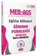 YENİ AGS - Data 2026 MEB-AGS Eğitim Bilimleri Öğrenme Psikolojisi Soru Bankası Çözümlü Ultra Serisi Data Yayınları