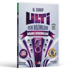 Ulti 8. Sınıf Deneme Fen Bilimleri - 2026-27 - Ulti Yayınları kitap kapağı