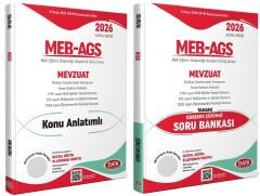 YENİ AGS - Data 2026 MEB-AGS Mevzuat Konu Anlatımlı + Soru Bankası 2 li Set Ultra Serisi Data Yayınları