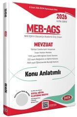 YENİ AGS - Data 2026 MEB-AGS Mevzuat Konu Anlatımlı Ultra Serisi Data Yayınları