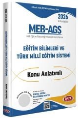 YENİ AGS - Data 2026 MEB-AGS Eğitim Bilimleri ve Türk Milli Eğitim Sistemi Konu Anlatımlı Ultra Serisi Data Yayınları