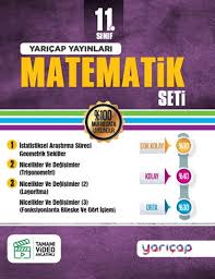Yarı Çap 11. Sınıf Set Matematik - 2026-27 - Yarı Çap Yayınları kitap kapağı