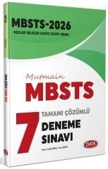 Data 2026 MBSTS Mutmain 7 Deneme Çözümlü Data Yayınları