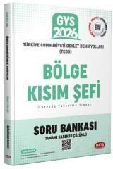 Data 2026 GYS TCDD Bölge Kısım Şefi Soru Bankası Çözümlü Görevde Yükselme Data Yayınları