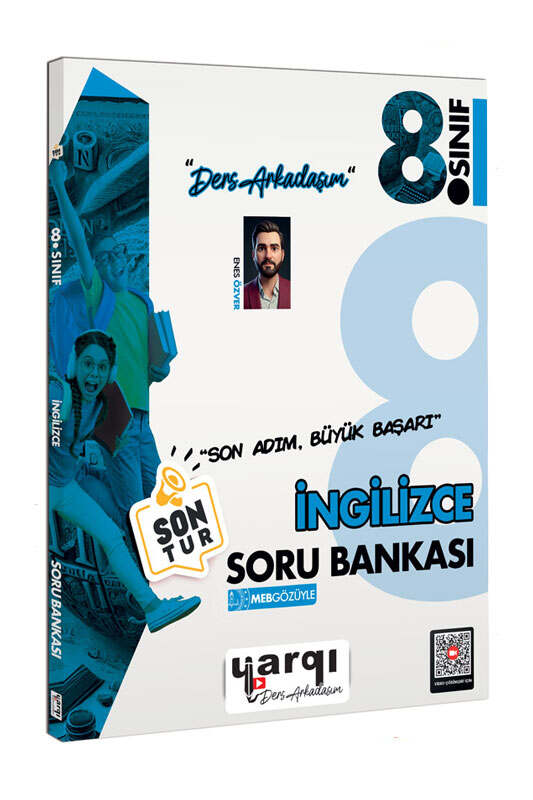 Yargı Ders Arkadaşım 8. Sınıf LGS İngilizce Son Tur Soru Bankası - Yargı Ders Arkadaşım kitap kapağı