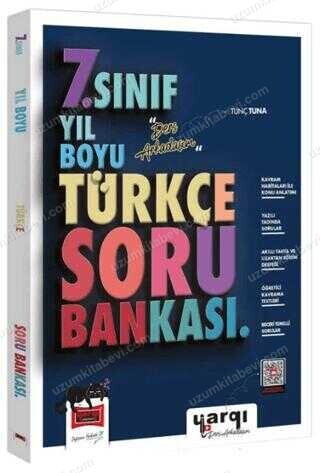 Yargı Ders Arkadaşım 7. Sınıf Türkçe Yıl Boyu Soru Bankası - Yargı Ders Arkadaşım kitap kapağı