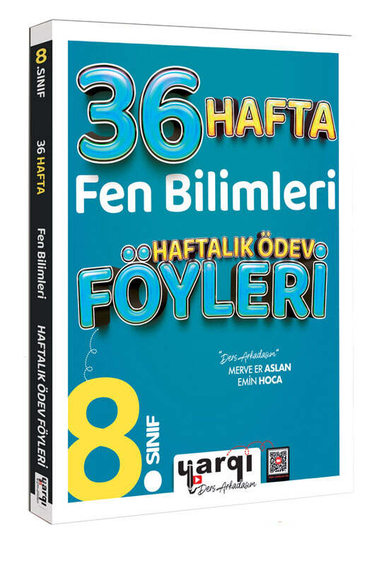 Yargı Ders Arkadaşım 8. Sınıf Fen Bilimleri 36 Haftalık Ödev Föyleri - Yargı Ders Arkadaşım kitap kapağı