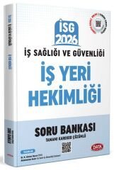 Data 2026 İSG İş Sağlığı ve Güvenliği İş Yeri Hekimliği Soru Bankası Çözümlü Görevde Yükselme Data Yayınları