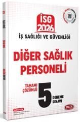 Data 2026 İSG İş Sağlığı ve Güvenliği Diğer Sağlık Personeli 5 Deneme Çözümlü Görevde Yükselme Data Yayınları