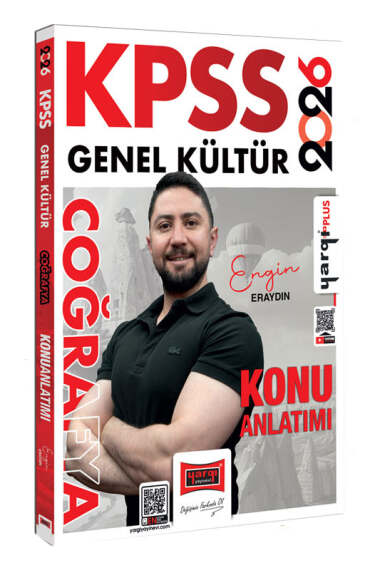 Yargı Yayınları 2026 KPSS Genel Kültür Coğrafya Konu Anlatımı (Engin Eraydın) - Yargı KPSS kitap kapağı