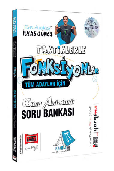Yargı Yayınları Tüm Adaylar İçin Taktiklerle Fonksiyonlar Konu Anlatımlı Soru Bankası (İlyas Güneş) - Yargı Yayınları kitap kapağı