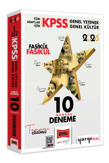 Yargı Yayınları 2026 KPSS Tüm Adaylar İçin GK-GY Tüm Dersler Fasikül Fasikül On Numara 5 Yıldız 10 Deneme - Yargı KPSS kitap kapağı