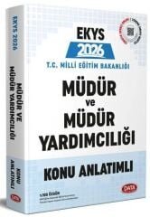 SÜPER FİYAT - Data 2026 MEB EKYS Müdür ve Yardımcılığı Konu Anlatımlı Data Yayınları