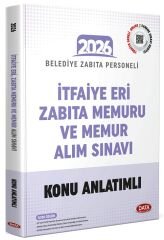 Data 2026 İtfaiye Eri, Zabıta Memuru ve Memur Alım Sınavı Konu Anlatımlı Data Yayınları
